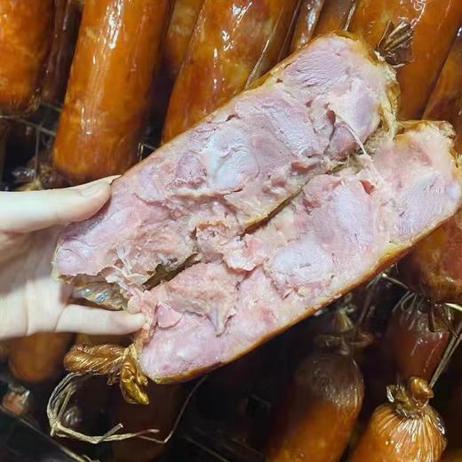 (经典音乐广播专享）青岛老火腿 大块肉粒 肉香浓郁 色泽诱人 350g/根 商品图6