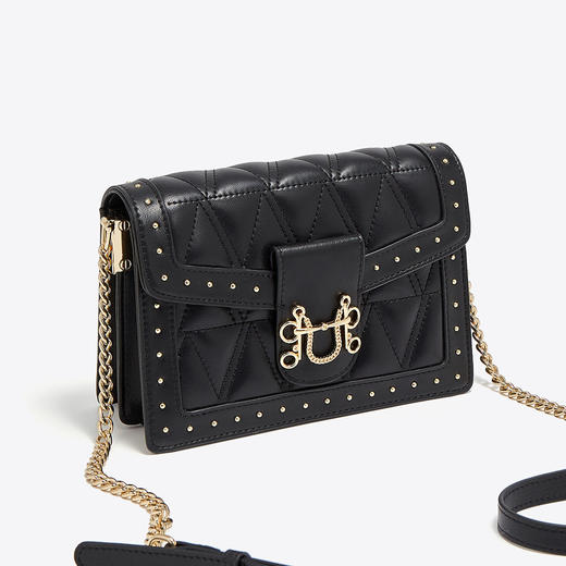 Safiya/索菲娅二层牛皮2022新款手机包链条包单肩包女斜挎包女包SF997003Y 商品图4