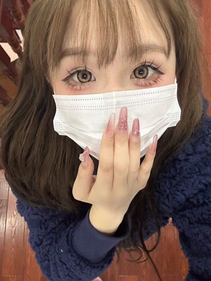 Hanawink年抛隐形眼镜 花元宇宙14.5mm 1副/2片-VVCON美瞳网27