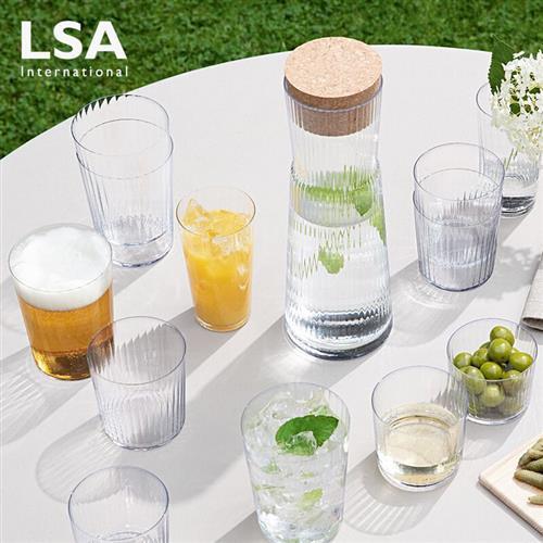 LSA Gio Line纯手工玻璃水杯 果汁杯 家用大容量水壶大号喝水杯子创意水杯 商品图0