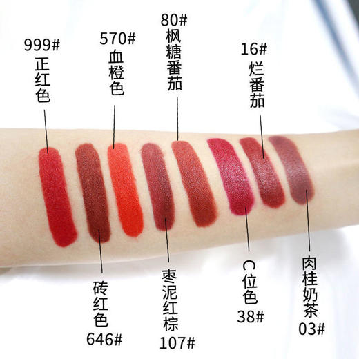 网红哑光雾面蜡笔口红滋润保湿不拔干学生素颜平价口红显白烂番茄 商品图2