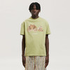PALM ANGELS 棕榈天使 男士棉质断头熊徽标印花圆领短袖T恤 浅绿色 PMAA001F22JER005 5160 商品缩略图1