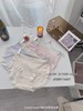 【3条一组 新款甜美日系内裤女】日系少女院线轻裸美肤内裤女中腰奶油色系舒适纯棉裆三角裤女 商品缩略图1