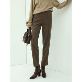 COCOBELLA复古英伦风小脚休闲裤宽松遮胯通勤OL西裤PA532