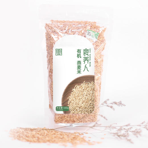 自营-有机燕麦米 580g 商品图1