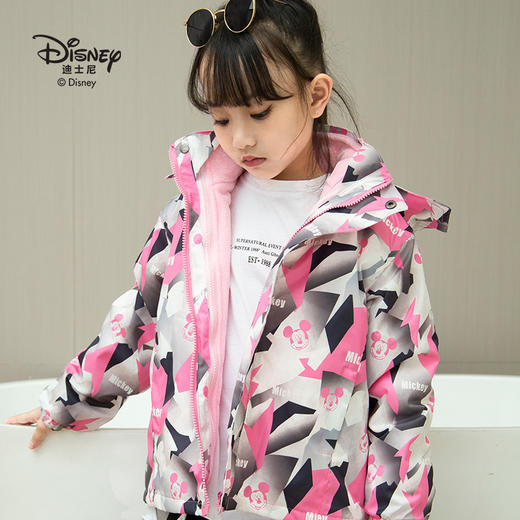 2023年迪士尼儿童加绒可拆卸冲锋衣 XHR 商品图1