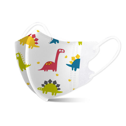 【让宝宝出门爱上戴口罩，超可爱儿童口罩！】独立包装儿童一次性口罩，3d立体三层印花夏季薄透气款小孩专用 商品图4