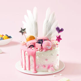 【韩风chic粉色香车】- 粉色香车，承载着对自由与浪漫的向往