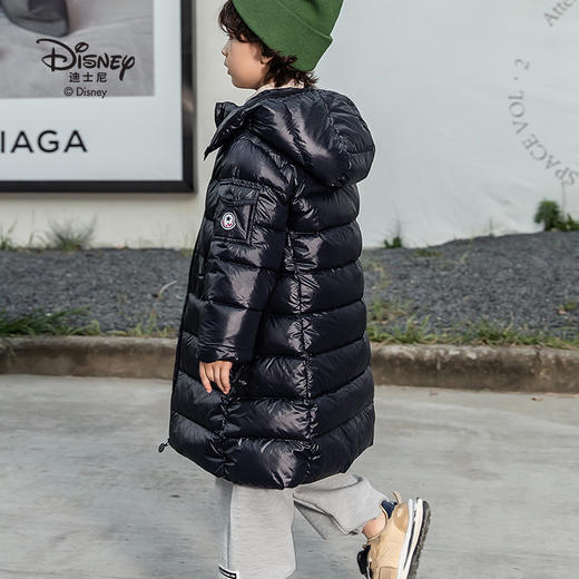 迪士尼2023年中长款儿童羽绒服ED224S039  XHR 商品图1