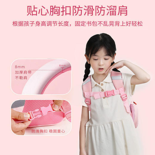 【防走失儿童双肩包】新款幼儿园男女孩双肩反光条包包 卡通可爱动物狮子背包开学礼物小书包 商品图4