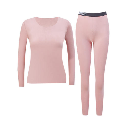 冬季德绒蓄热内衣，情侣加绒加厚保暖套装 WLJ-D8 商品图6