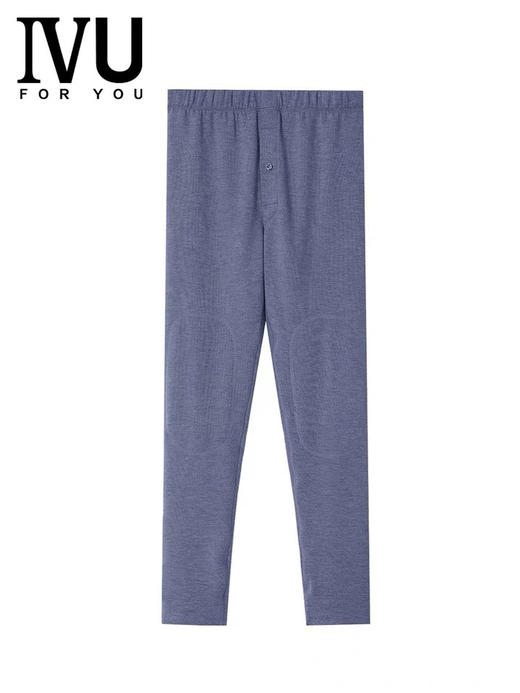 6FIVU男士无痕双层护膝暖裤舒适修身打底家居裤（11.16） 商品图0