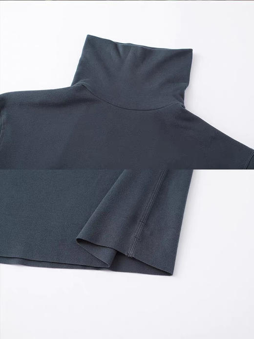 6FIVU莫代尔高领长袖内衣打底衫休闲男士秋衣上衣（11.16） 商品图3