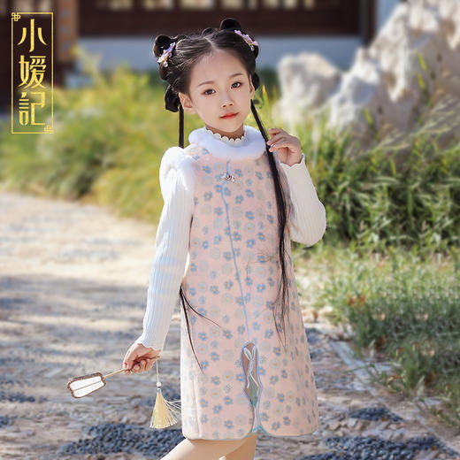 非质量问题不退换哦~小嫒記中式汉服国风旗袍-瑞兔旗袍 商品图3