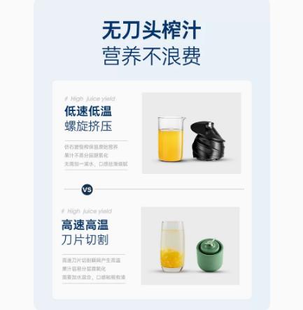  英国morphy摩飞MR9901原汁机（椰奶白） 商品图3