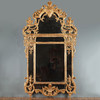 独角鹿西洋古董法国金叶鎏金浮雕叶板纹科林斯柱式木质长方挂镜 商品缩略图0
