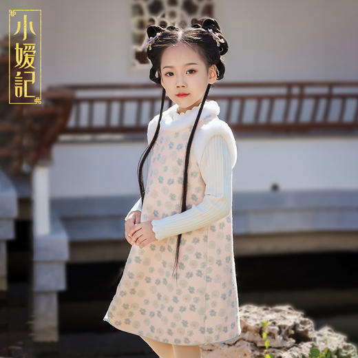 非质量问题不退换哦~小嫒記中式汉服国风旗袍-瑞兔旗袍 商品图1