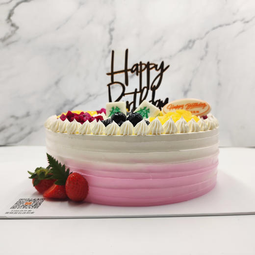 味美特新款“麻将水果蛋糕”精彩与你一起分享，麻将是巧克力，可以食用的-蛋糕夹层是果酱儿【三选一】+扁桃仁巧克力脆脆搭配 商品图3