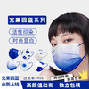 「新潮系列口罩」克莱因蓝口罩 ins简约风 潮流时尚 三层防护 久戴不勒 熔喷布过滤 透气贴合 独立片装 干净卫生 款式随机发 商品缩略图2