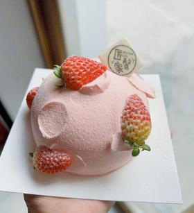 4寸草莓炸弹（提前半天预约，默认无蜡烛生日帽）