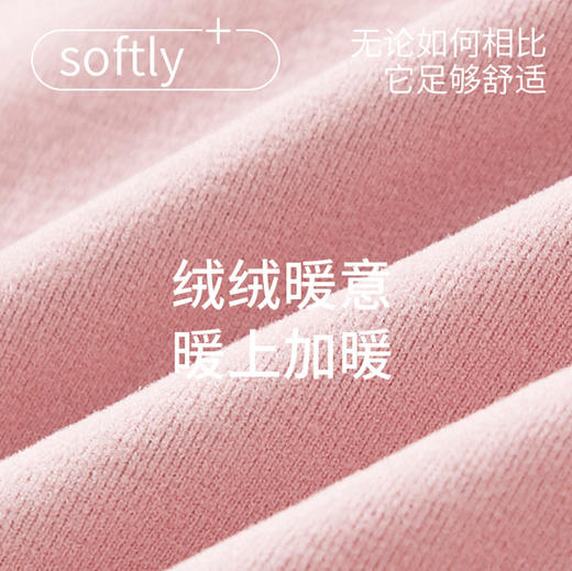 冬季德绒蓄热内衣，情侣加绒加厚保暖套装 WLJ-D8 商品图1