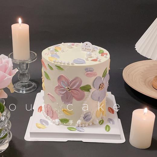 刮刀花-加高艺术蛋糕（收货时间需要在下午3点后） 商品图1