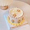 黄色小花复古蛋糕-低糖处理无添加 商品缩略图0
