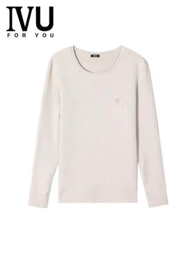 6FIVU新品基础圆领暖衣男士舒适长袖打底上衣（11.16）