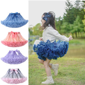 【ins爆款蓬蓬半身裙】tutu裙公主裙夏款网纱半身裙纯色童装蓬蓬裙亲子母女裙