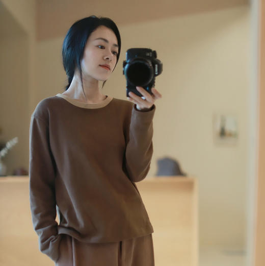 如是学自制.秋冬圈圈棉t 商品图1