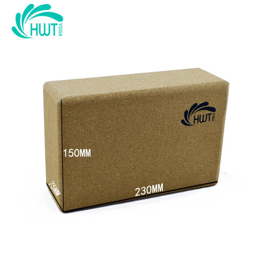 HWT华威特瑜伽软木砖瑜伽砖仿木砖（大） 商品图0