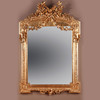 独角鹿西洋古董法国金叶/铜叶鎏金灰墁浮雕木质大型欧式奢华挂镜 商品缩略图0