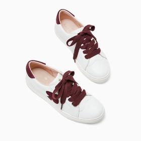 黑五好折￥699直邮到手！Kate spade KS 桃心♠小白鞋