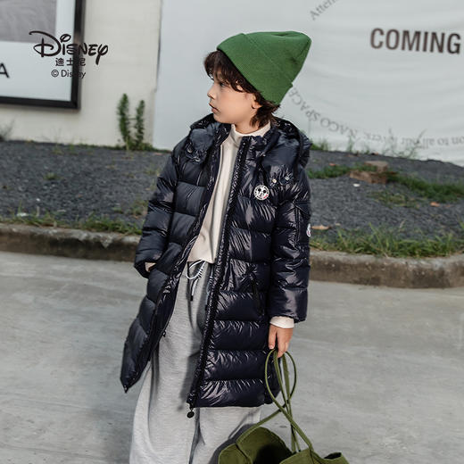 迪士尼2023年中长款儿童羽绒服ED224S039  XHR 商品图0