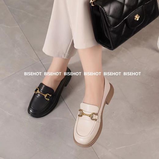 新品简单大扣百搭舒适乐福鞋790B23510 商品图1