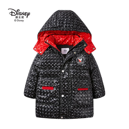 2023年迪士尼中长款男女孩儿童加厚羽绒服XHR 商品图5