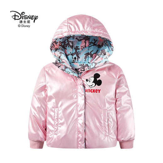 2023年迪士尼双面男女孩儿童羽绒服XHR 商品图9