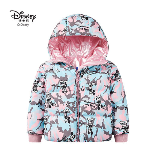 2023年迪士尼双面男女孩儿童羽绒服XHR 商品图5