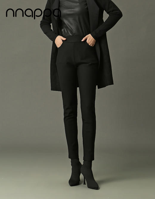 经典磨绒修身铅笔裤29230 商品图0