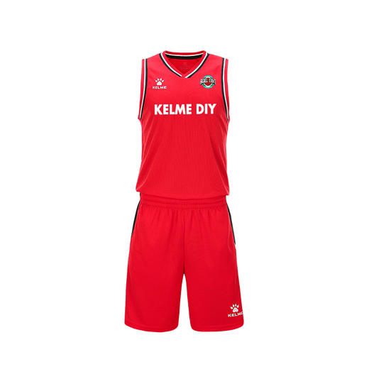 卡尔美篮球服运动套装男学生比赛训练透气定制团购球队队服 商品图1