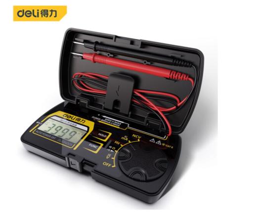 得力DL334005迷你数显万用表 商品图0