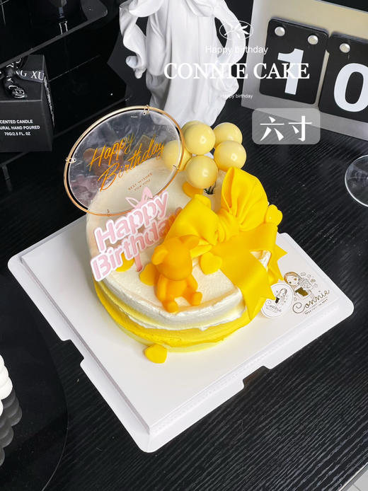 【1044】小熊蝴蝶结黄色 商品图7