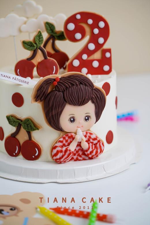 【翻糖定制款】樱桃小女孩 商品图1