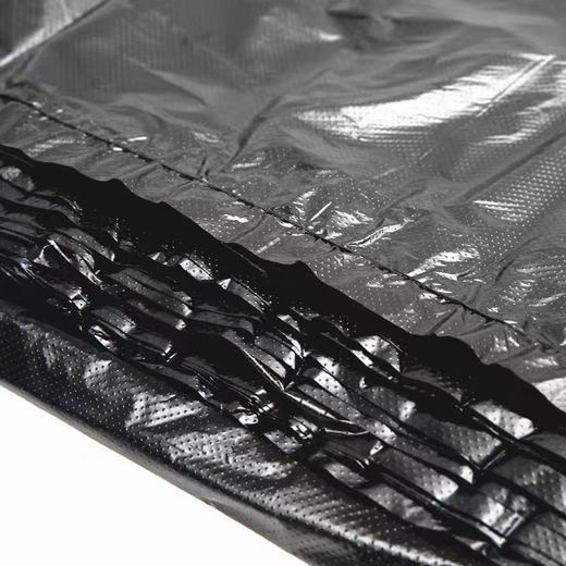 36黑色背心塑料袋垃圾袋背心袋手提胶袋37个/扎 商品图1