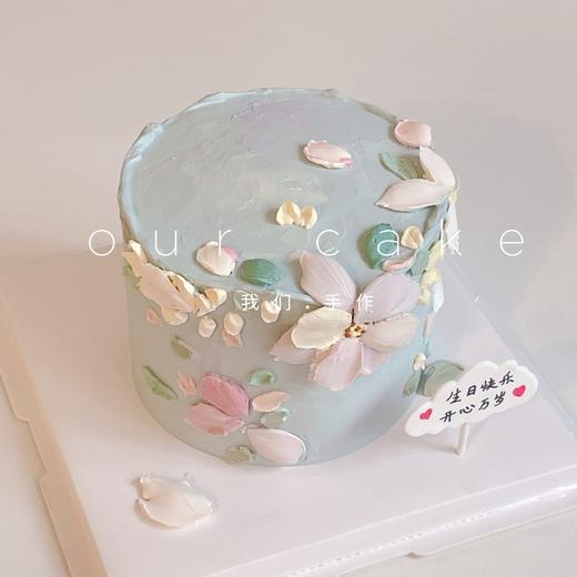 刮刀花裱花送女生女士蛋糕-低糖处理无添加 商品图0