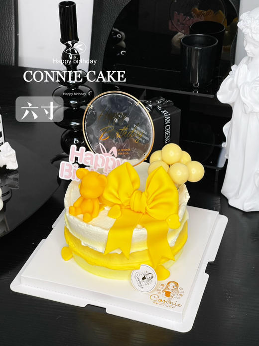【1044】小熊蝴蝶结黄色 商品图8