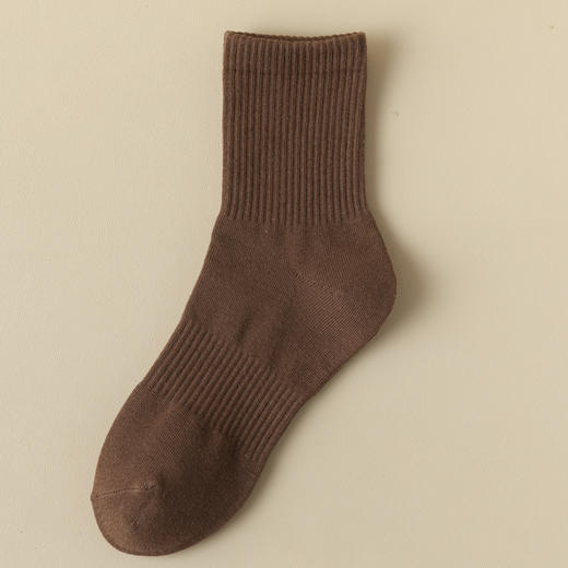 【男士束腰中筒袜】男士束腰中长袜棉质袜子秋冬中长筒袜透气休闲男袜 商品图2