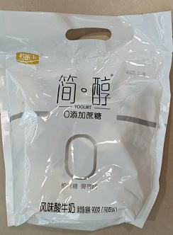 【亚欧超市】君乐宝简醇低温酸奶160g*6/袋 商品图0