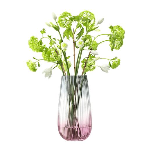 lsa花瓶Dusk手工渐变玻璃简约透明客厅欧式大号鲜花插花摆件 商品图3