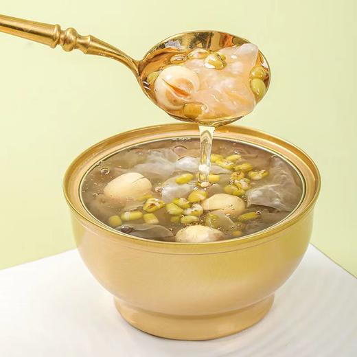 本草银耳鲜炖银耳羹开盖即食绿豆莲子银耳羹260g6碗 商品图4